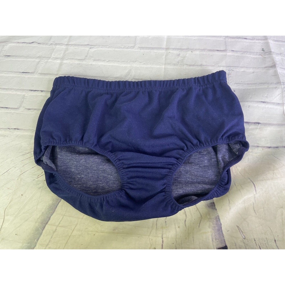 Vintage Broderick Active Comfort Knit Classic Brief Underwear Blue Mens Size 34